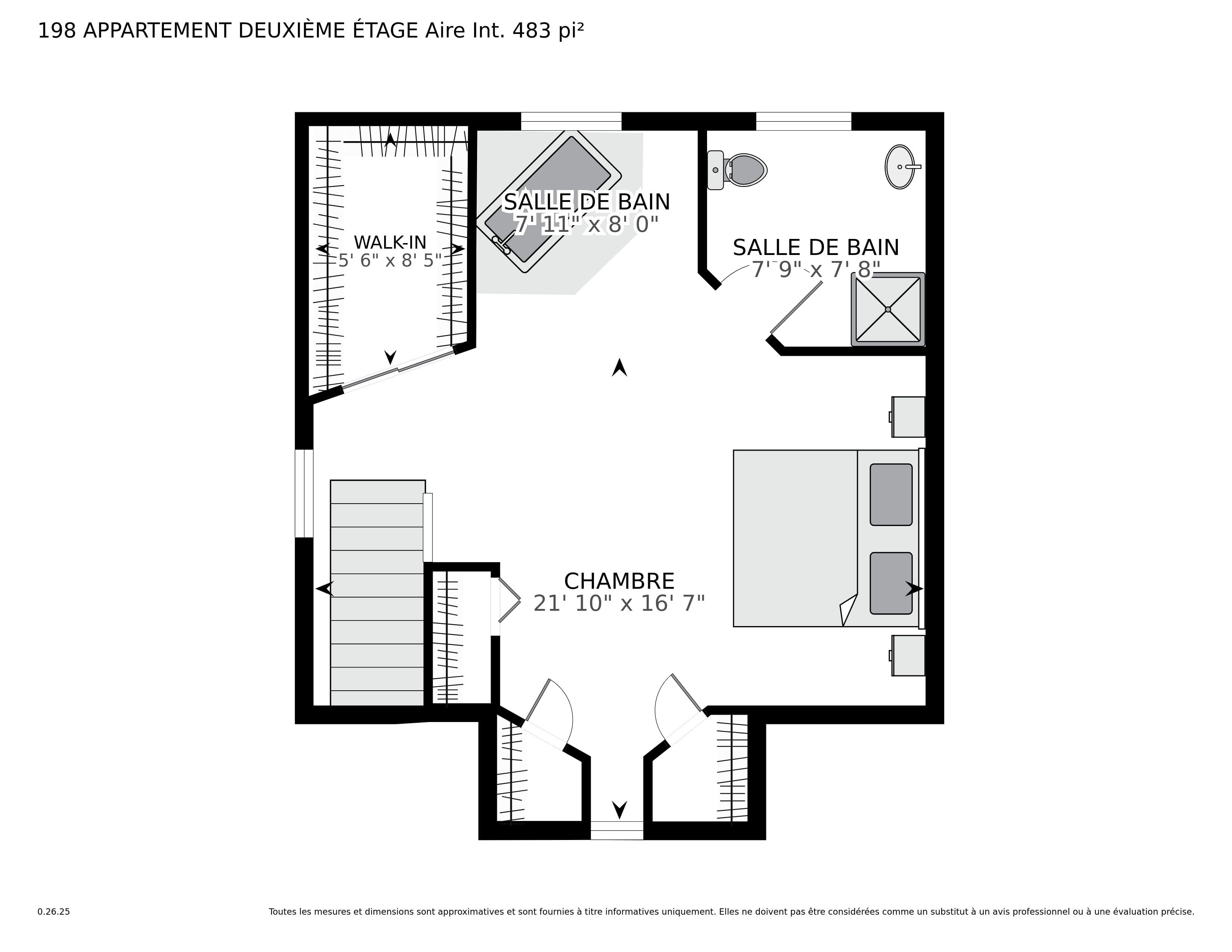 198 appartement deuxième étage